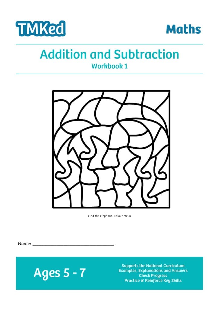 Addition Subtraction Workbook 1 5 7 Years TMK Education